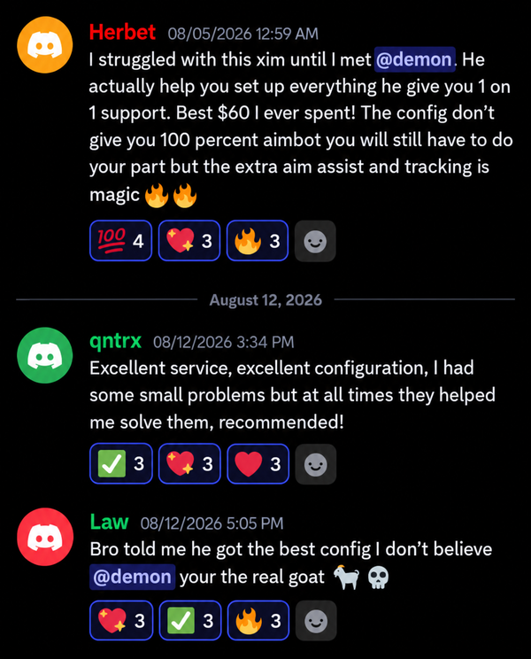 Customer testimonial